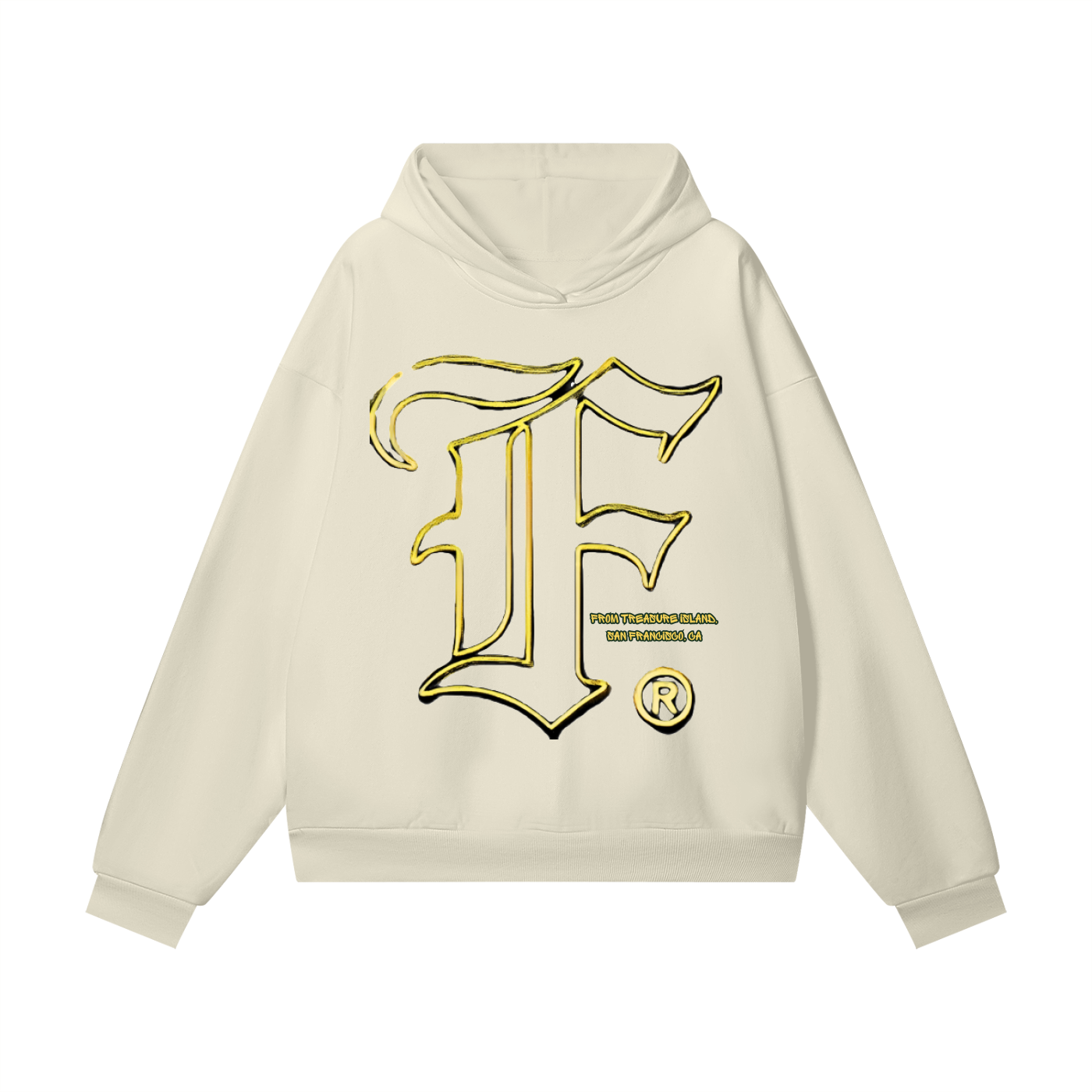 Fromtreasure: Heavyweight Hidden Pocket Fleece Hoodie