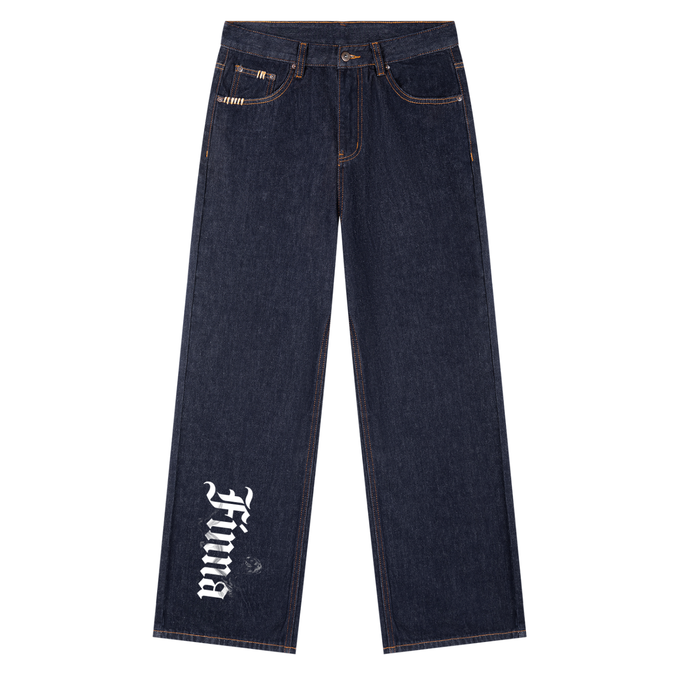 Coldstone: Heavyweight Straight Leg Denim Jeans