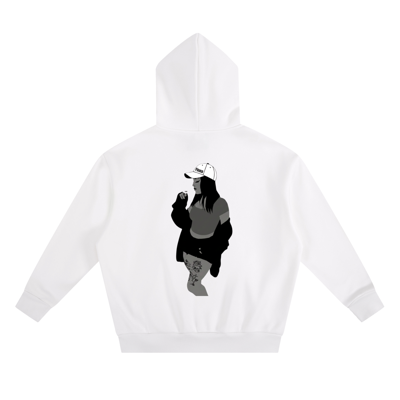 Homegirl: Essential Heavyweight Boxy Fleece Hoodie