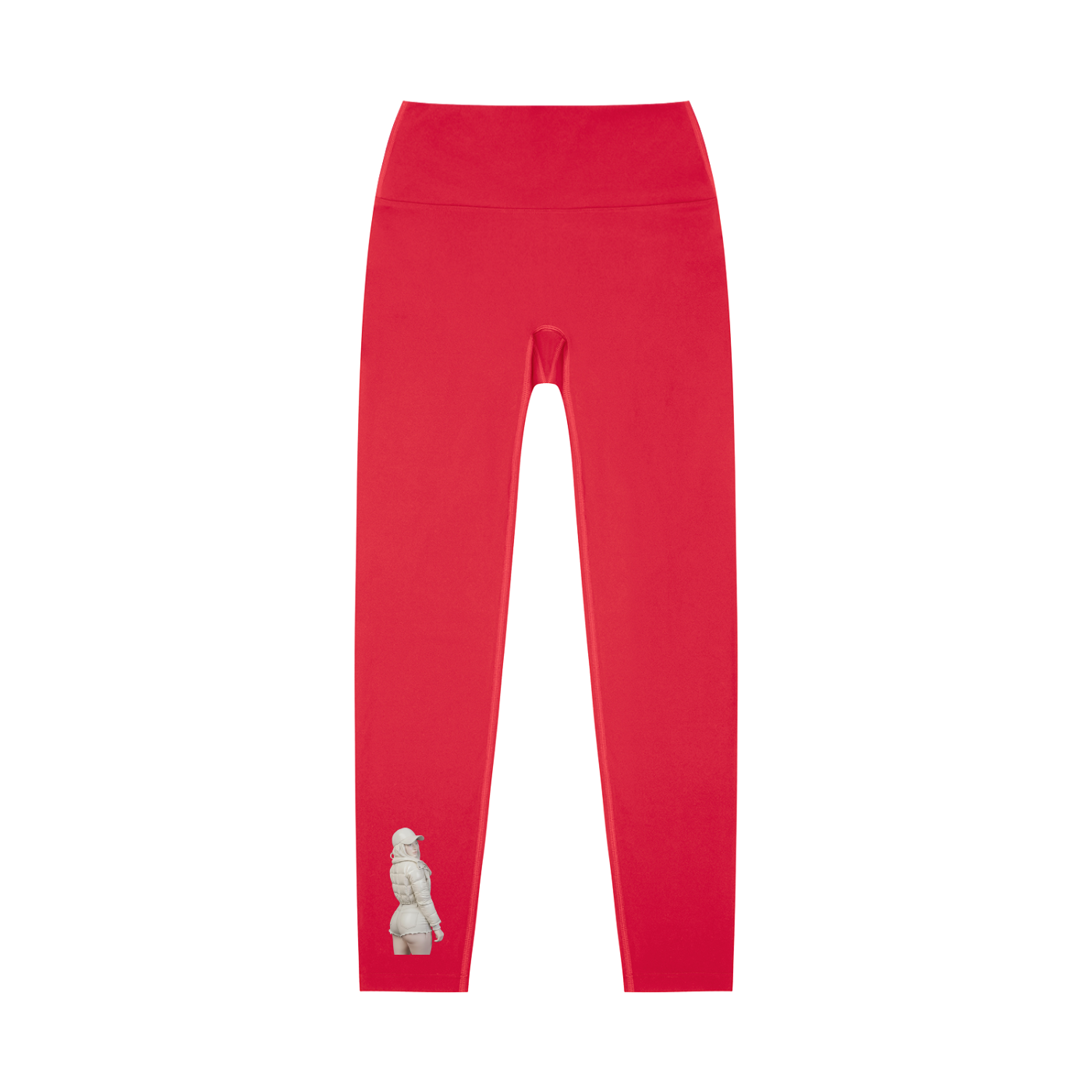 Cold Stone: High-Waisted Yoga Leggings