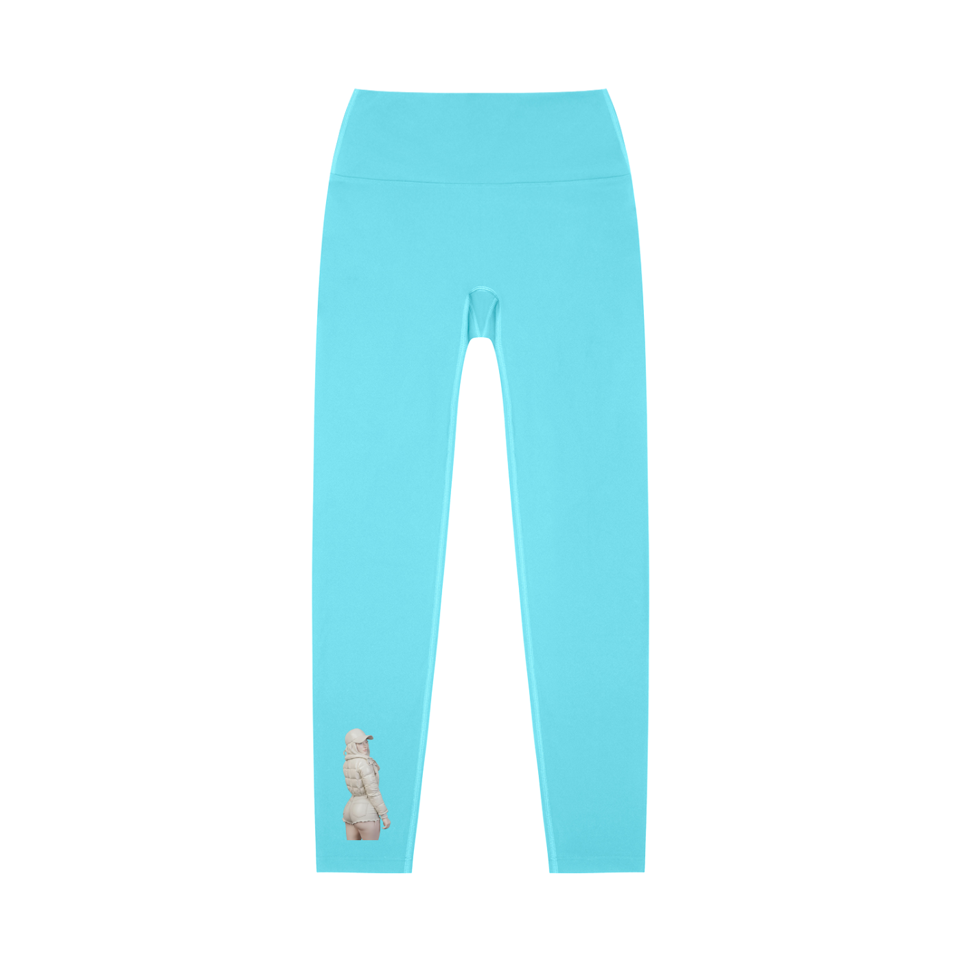 Cold Stone: High-Waisted Yoga Leggings