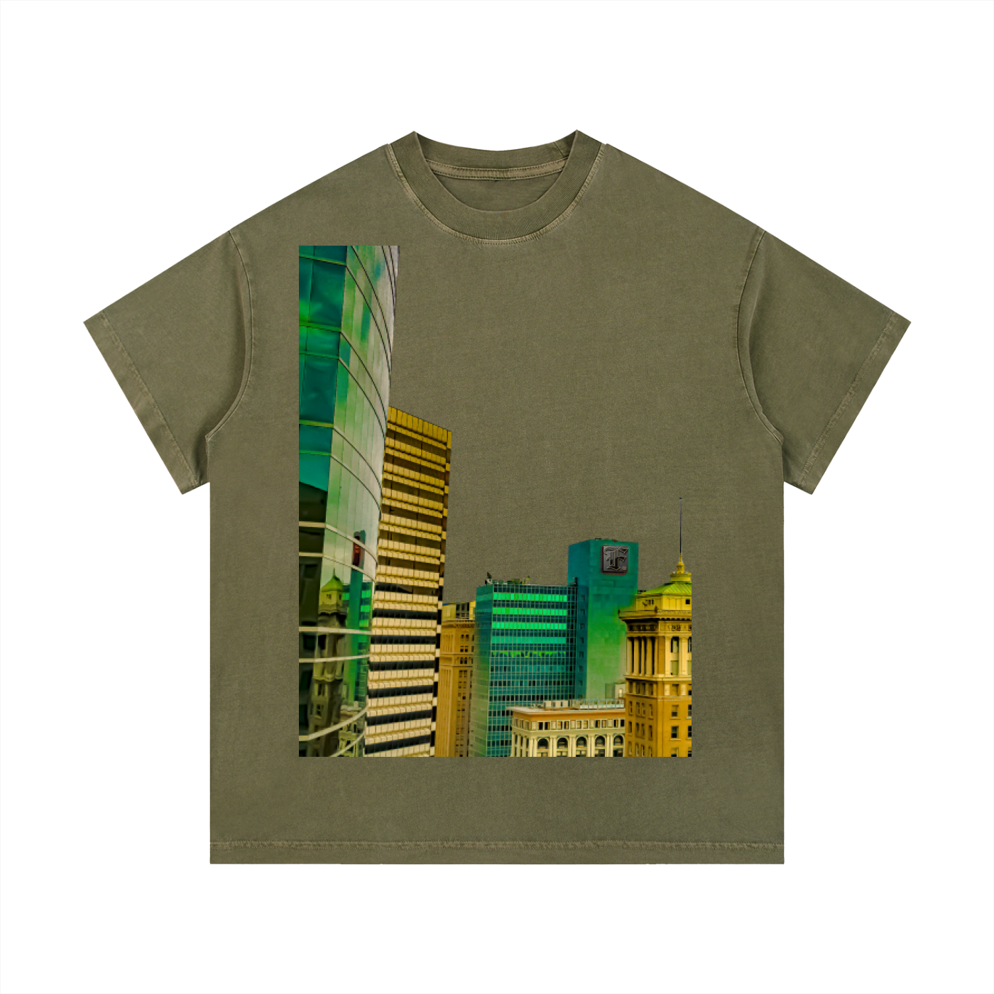 Oakline: Vintage Wash Cotton T-Shirt