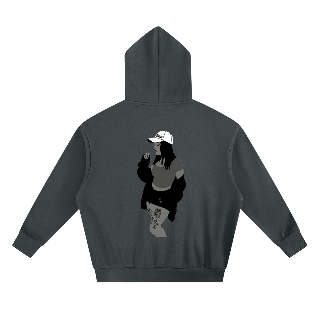 Homegirl: Essential Heavyweight Boxy Fleece Hoodie