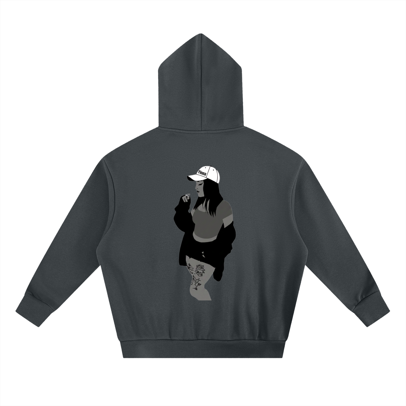Homegirl: Essential Heavyweight Boxy Fleece Hoodie