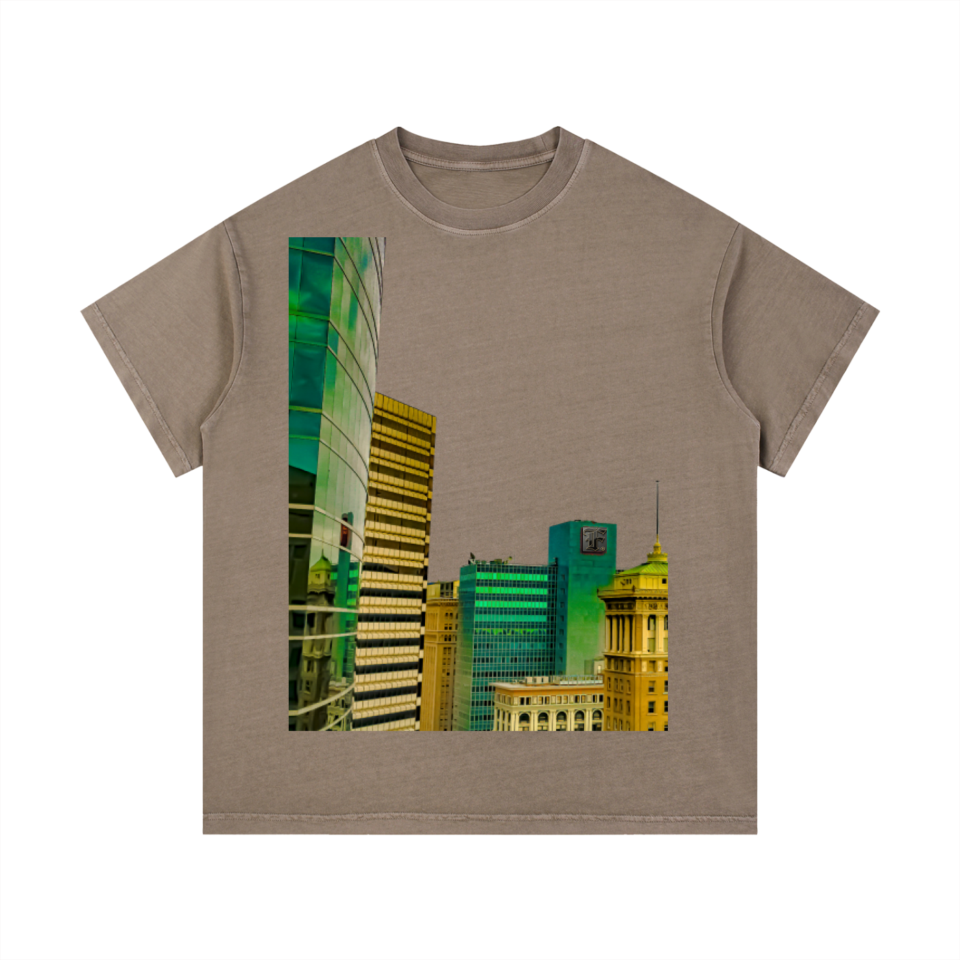 Oakline: Vintage Wash Cotton T-Shirt