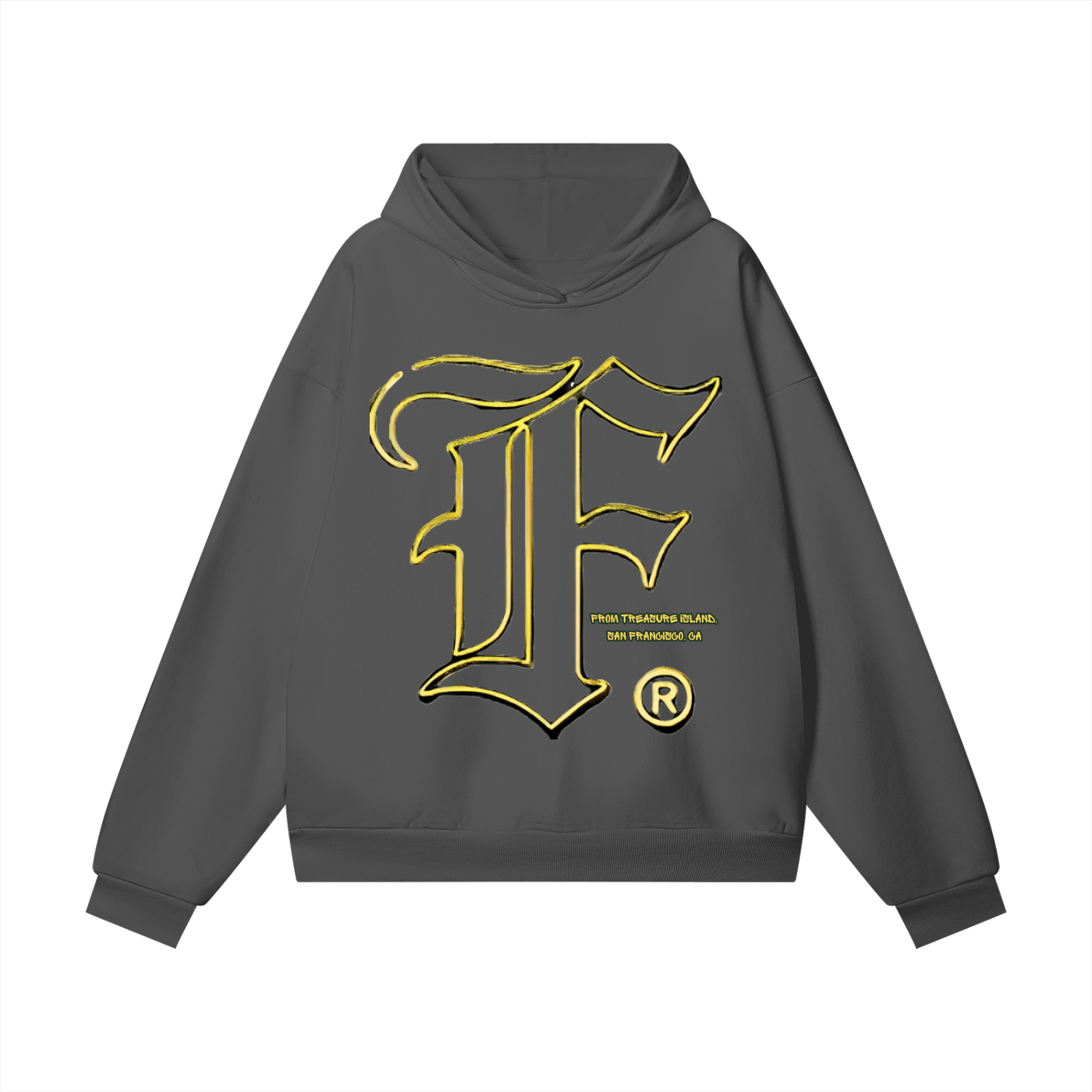 Fromtreasure: Heavyweight Hidden Pocket Fleece Hoodie