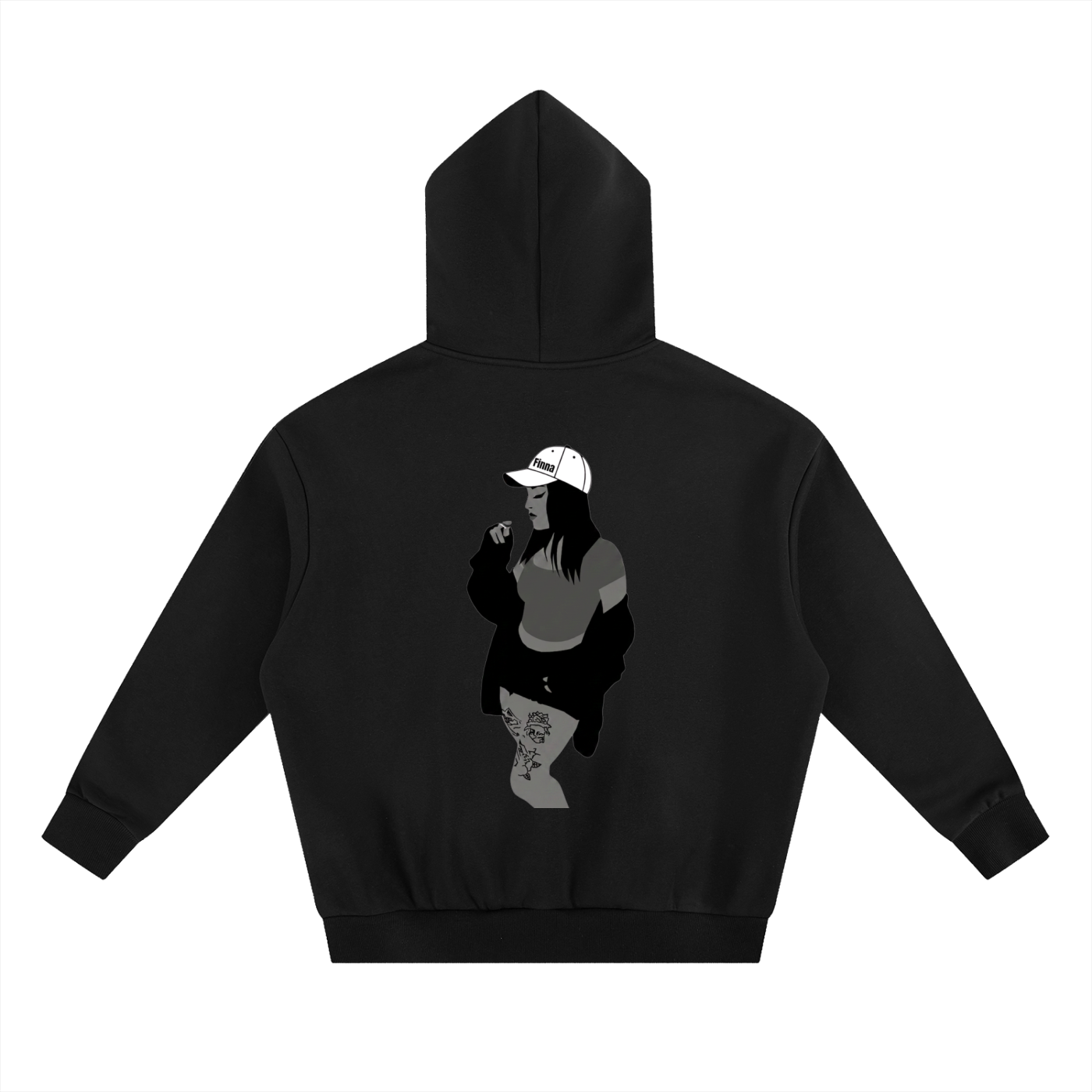 Homegirl: Essential Heavyweight Boxy Fleece Hoodie