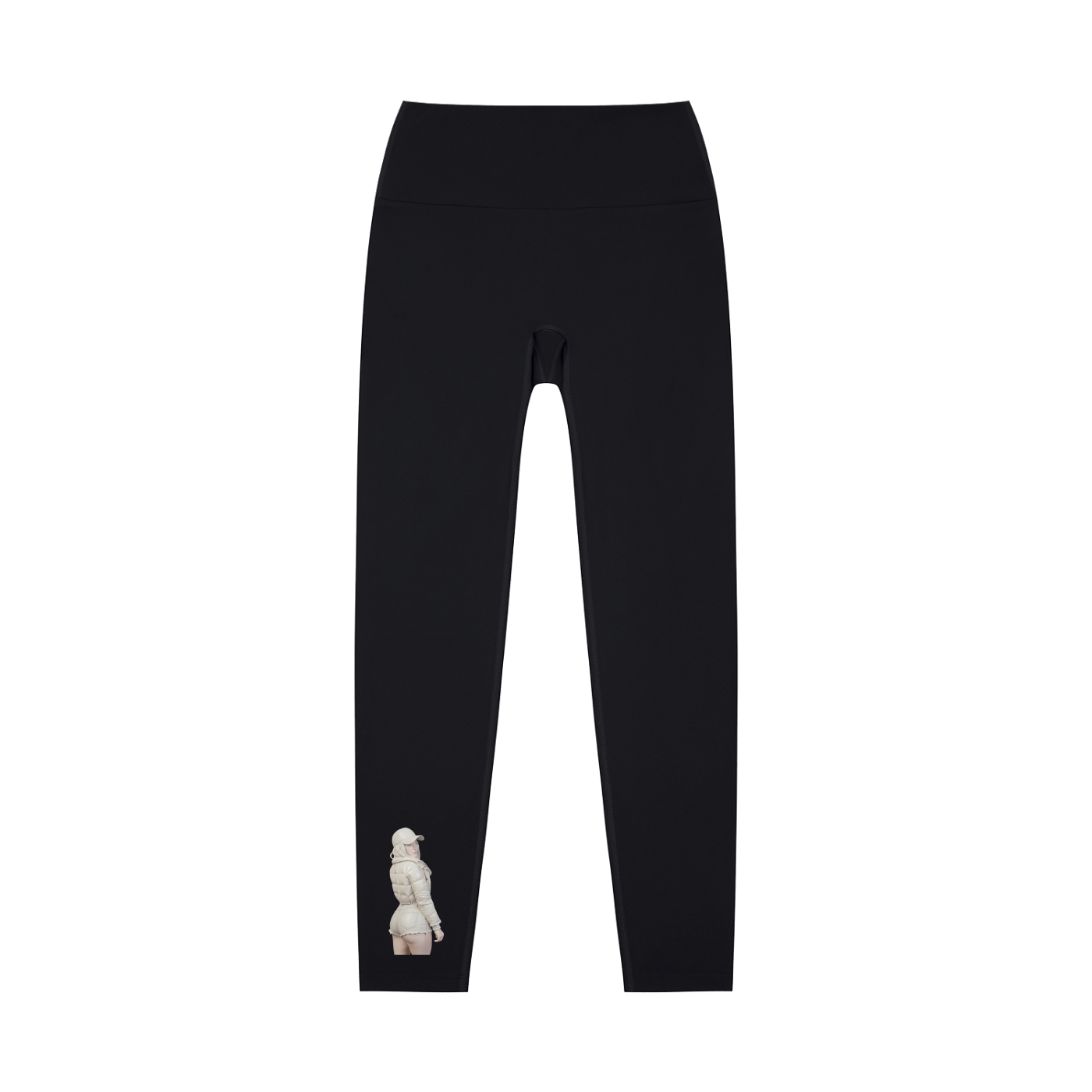 Cold Stone: High-Waisted Yoga Leggings