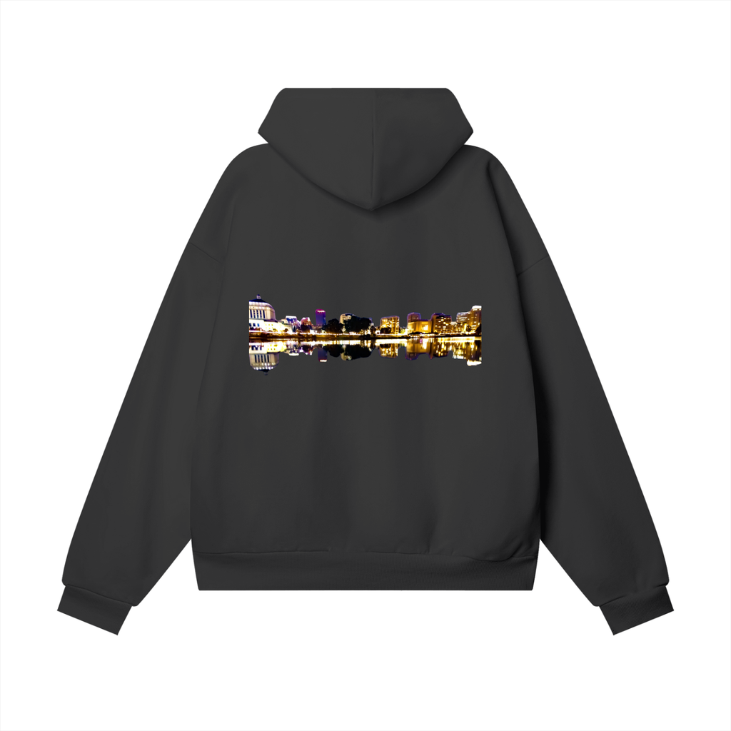 Oaklake: Heavyweight Hidden Pocket Fleece Hoodie