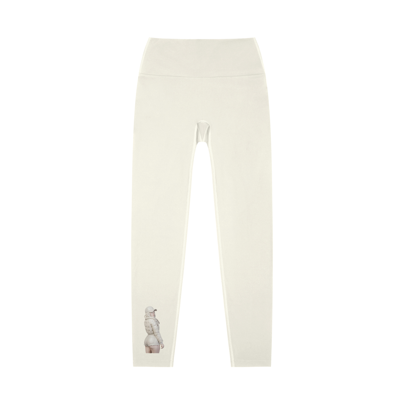 Cold Stone: High-Waisted Yoga Leggings